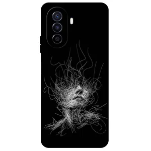 Megafone Face Sketch 7423 Cover For Huawei Nova Y71