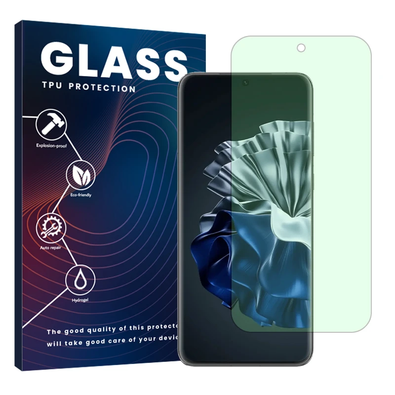 محافظ صفحه نمایش حفاظت از نور سبز گلس مدل Eye Care مناسب برای گوشی موبایل هوآوی P60 Pro