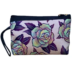 کیف لوازم آرایش زنانه آی تمر مدل گل کد 309