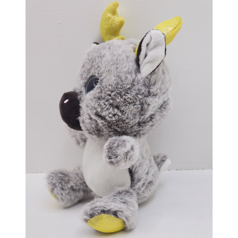 عروسک ناب سل مدل پولیشی گوزن شمالی ارتفاع 25 سانتی متر