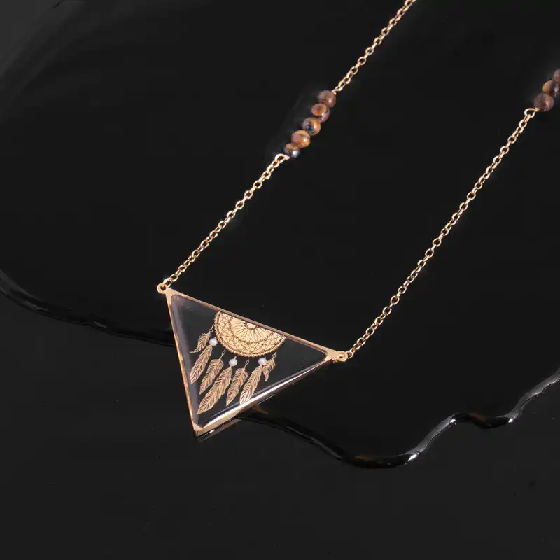 گردنبند زنانه زرسام مدل دریم کچر کد 10007069