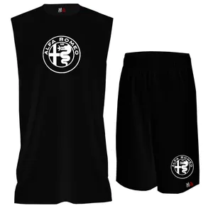 ست تاپ و شلوارک مردانه مدل Alfa Romeo کد BTPM111