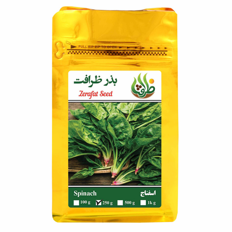 بذر اسفناج ظرافت مدل BZ1406