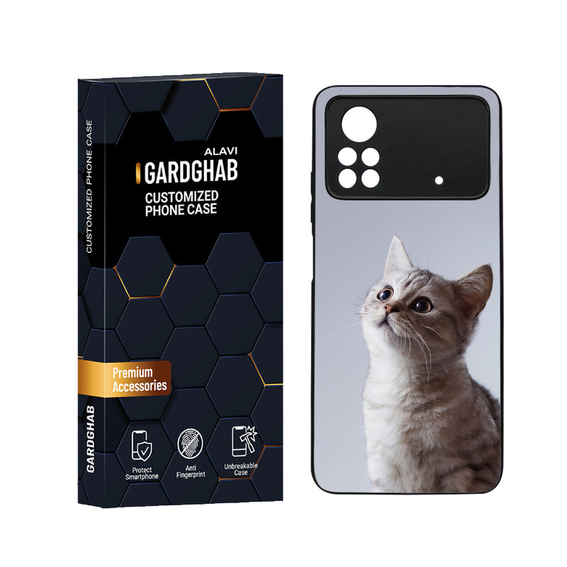 کاور گارد قاب علوی مدل دورژله ای حیوانات مناسب برای گوشی موبایل شیائومی Poco X4 Pro