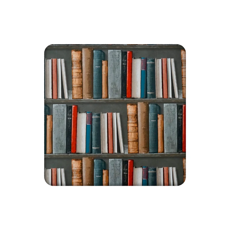 زیر لیوانی طرح کتاب و کتابخوانه کد    4923415