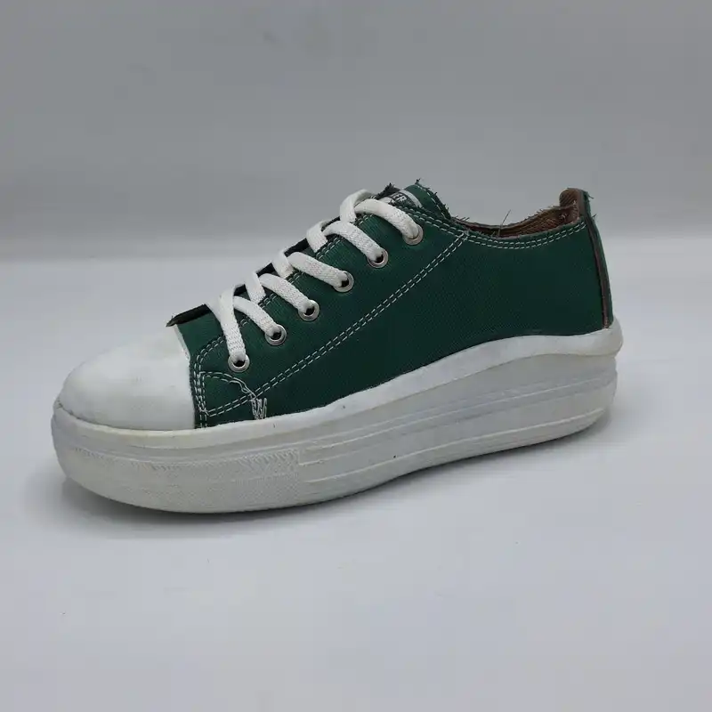 کفش پیاده روی زنانه مدل لژدار رنگ سبز