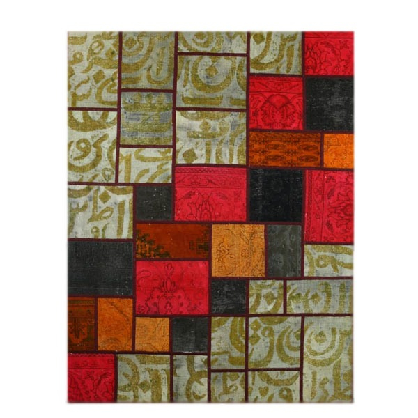 کلاژفرش دستبافت 4 متری کد p17