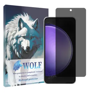 Wolf Tough model privacy screen Protector Suitable for Samsung Galaxy S23 FE Mobile Phone