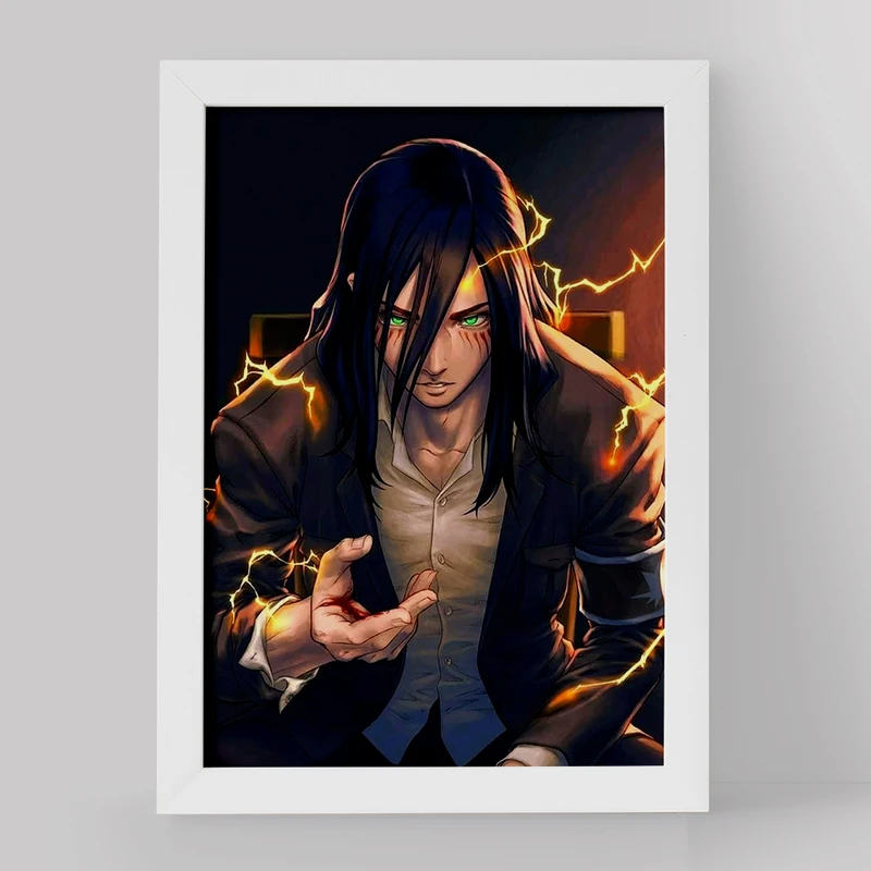 تابلو خندالو مدل ارن یگر انیمه اتک آن تایتان کد 13244