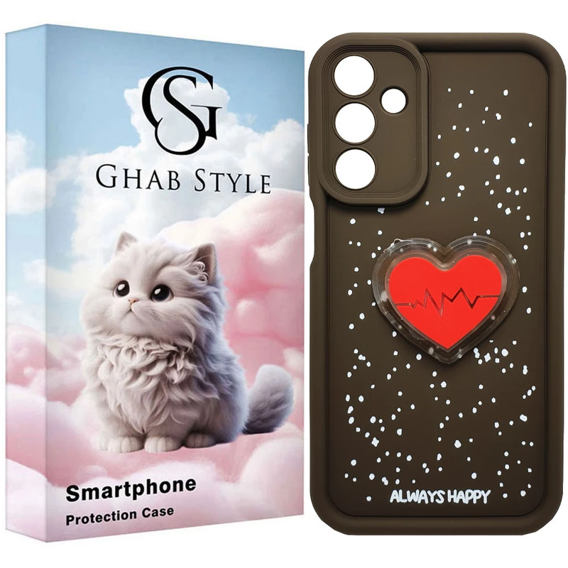 کاور قاب استایل مدل سیلیکونی طرح چراغدار مناسب برای گوشی موبایل سامسونگ  Galaxy A25 / A25 5G