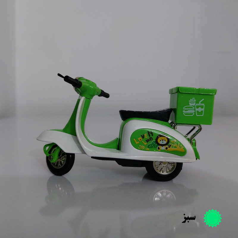 موتور بازی مدل عقب کش طرح وسپا کد Box-207