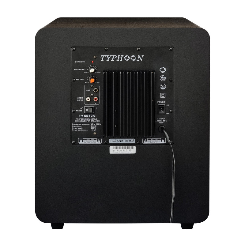 ساب ووفر اکتیو تایفون مدل TY-SB10A