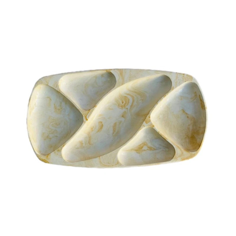 ظرف اردو خوری سنگی مدل پنج خانه 001