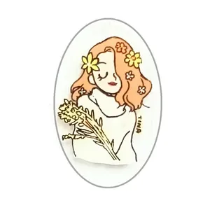 مگنت تزیینی مدل Girl کد 050