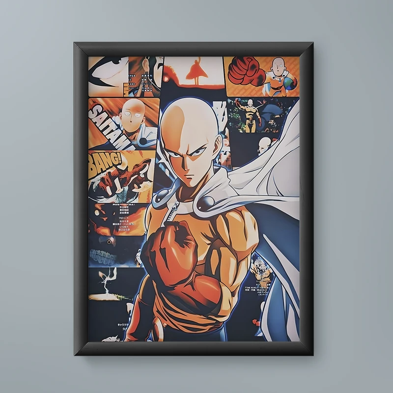تابلو مدل انیمه سایتاما وان پانچ من 11 saitama one punch man anime