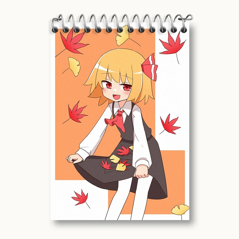 دفتر یادداشت 50 برگ خندالو مدل بازی توهو (Touhou) کد 35738