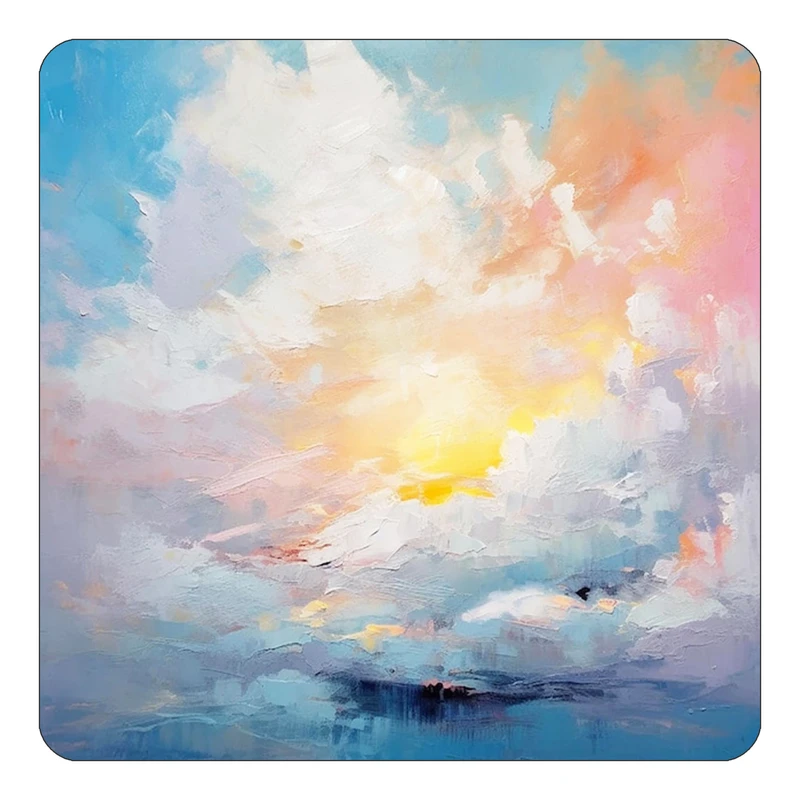 مگنت کاکتی طرح نقاشی رنگ روغن مدل mp69661