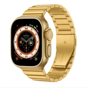 ساعت هوشمند 42 میلی متری ویسمی مدل ultra 3 x53 همراه با بند فلزی و ساده