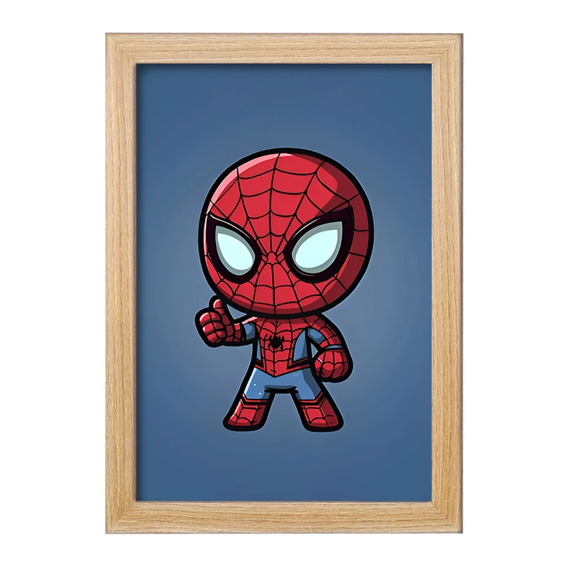 تابلو خندالو مدل مرد عنکبوتی کد F9413