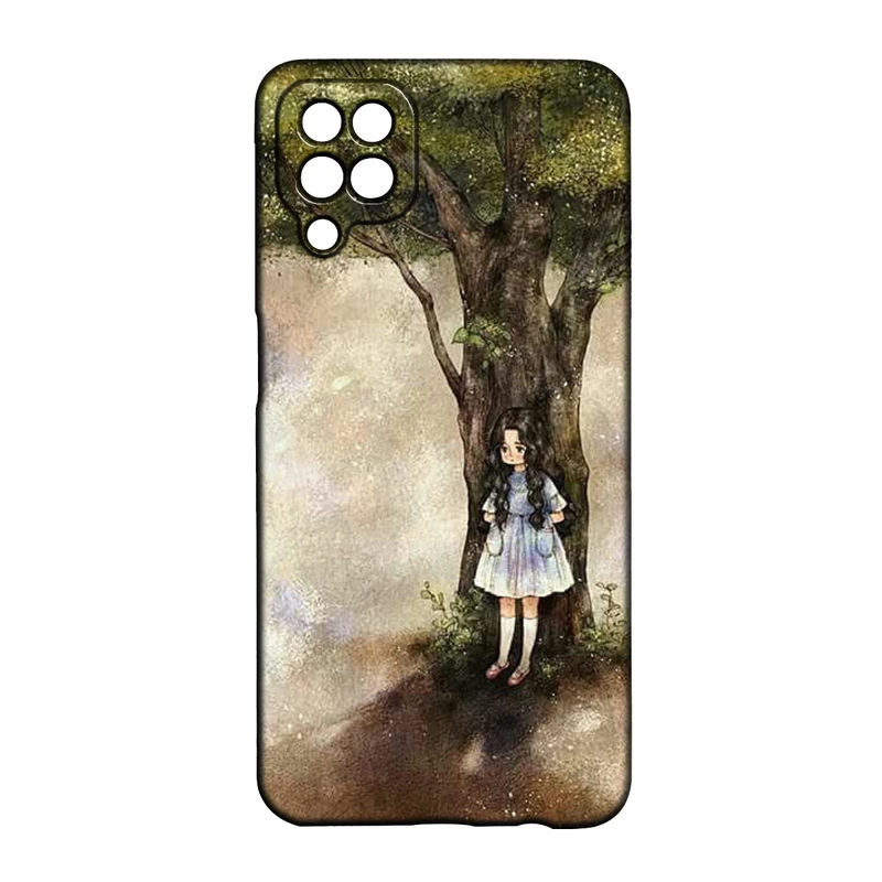 کاور طرح دخترانه کد 265 مناسب برای گوشی موبایل سامسونگ Galaxy A22 4g