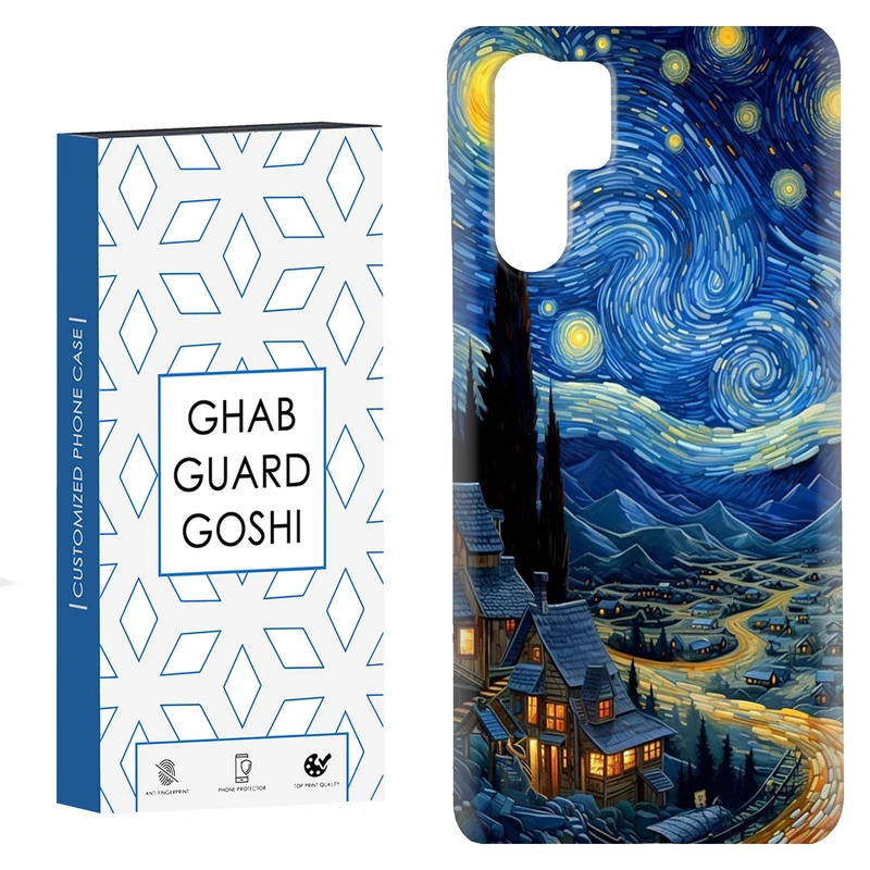 کاور قاب گارد گوشی طرح ونگوگ کد Dimo-069 مناسب برای گوشی موبایل هوآوی P30 Pro