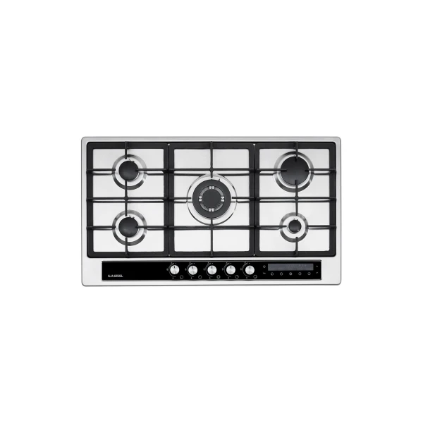 اجاق گاز صفحه‌ای پنج شعله ایلیا استیل مدل S 512 DW