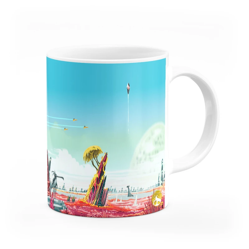 ماگ هومرو طرح No Mans Sky مدل MG7447