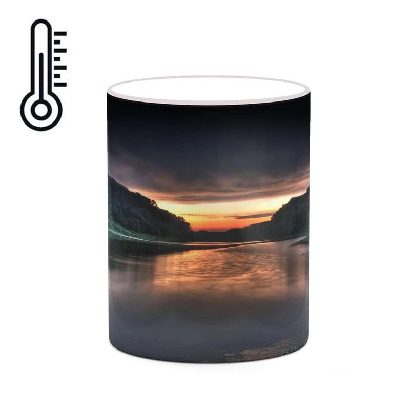 ماگ حرارتی کاکتی مدل منظره کد mgh18176