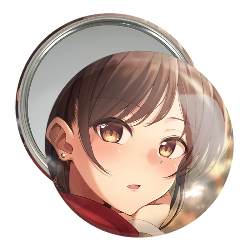 آینه جیبی خندالو مدل چیزورو انیمه کانوجواوکاری  کد 18182