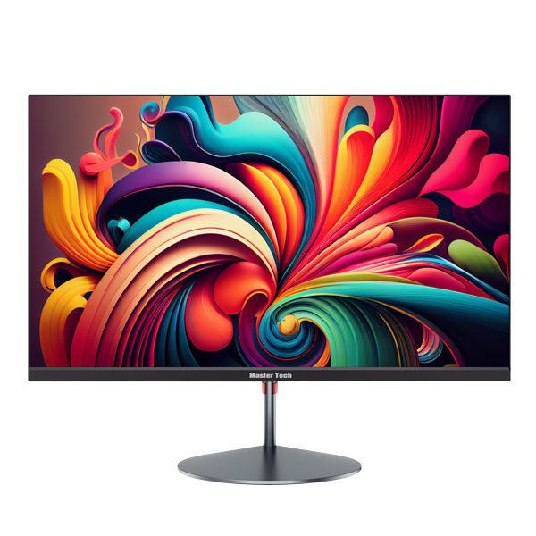 مانیتور 24 اینچ مسترتک مدل VL249HS ، رزولوشن FullHD، پنل IPS، نرخ بروزرسانی 75 هرتز، با نسبت تصویر 16:9، دارای اسپیکر داخلی، دارای پورت HDMI و DisplayPort و USB 