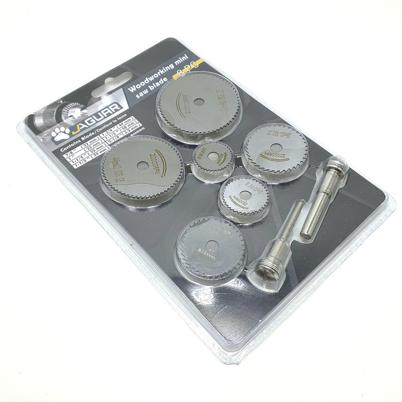 تیغ فرز انگشتی و مینیاتوری جگوار مدل 8PCS مجموعه 8 عددی تیغ فرز انگشتی و مینیاتوری جگوار مدل 8PCS مجموعه 8 عددی