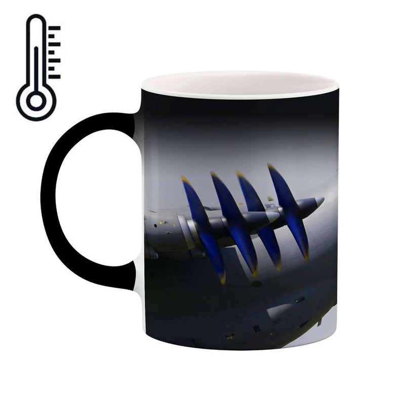 ماگ حرارتی کاکتی مدل هواپیمای جنگنده کد mgh10685