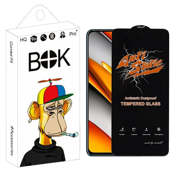 محافظ صفحه نمایش بوک مدل Antistatic Glavers مناسب برای گوشی موبایل سامسونگ galaxy A71 5g / f3