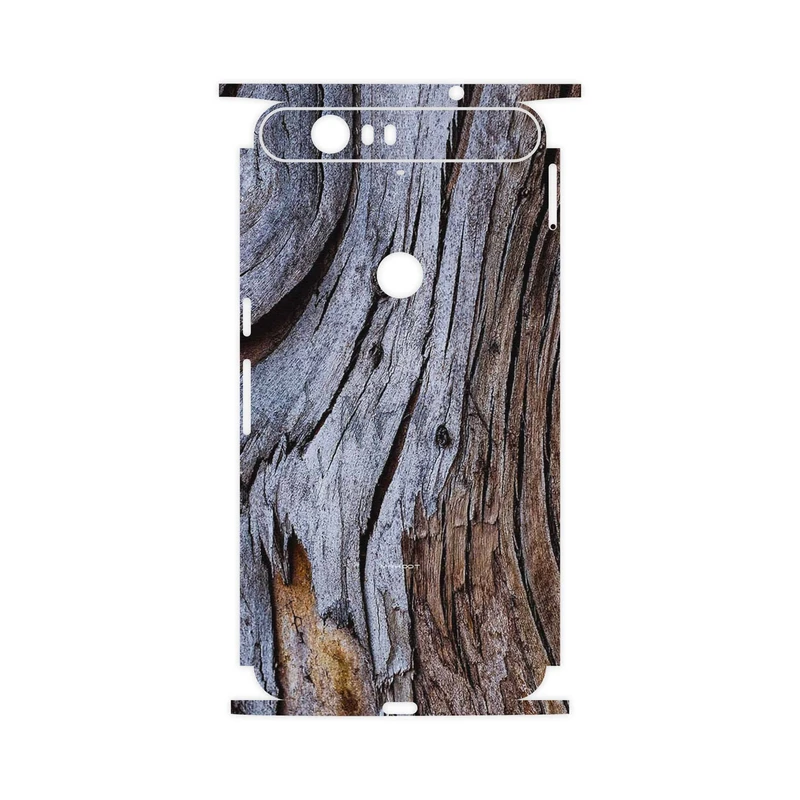 برچسب پوششی ماهوت مدل Wood Texture 7-FullSkin مناسب برای گوشی موبایل گوگل Nexus 6P