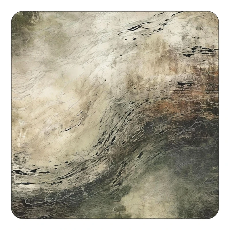 مگنت کاکتی طرح نقاشی رنگ روغن مدل mp69514