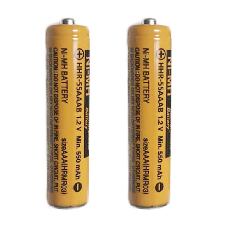 باتری نیم قلمی قابل شارژ پاناسونیک مدل HHR-55AAAB(HRMR03)/Malaysia بسته دو عددی
