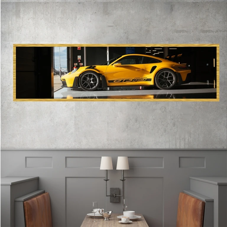 تابلو بکلیت طرح ماشین اسپرت مدل کشیده T-7912