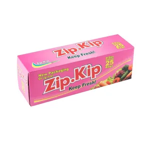 کیسه زیپ دار زیپ کیپ مدل  D بسته 25 عددی