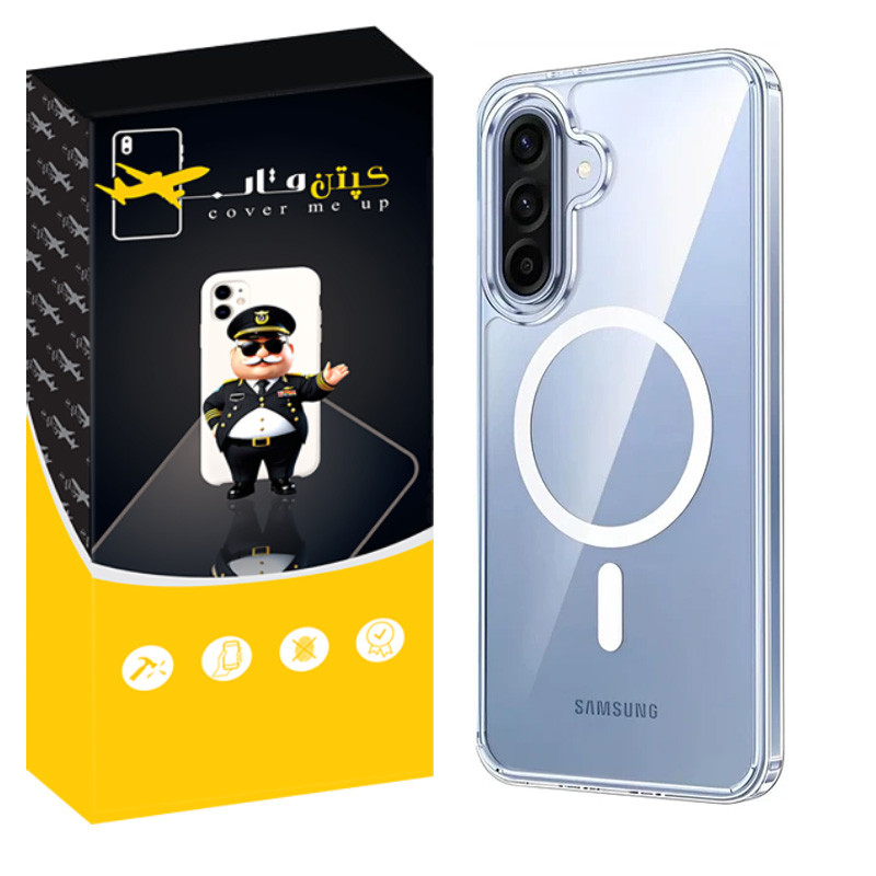 کاور کپتن قاب مدل مگ سیف مناسب برای گوشی موبایل سامسونگ Galaxy A26