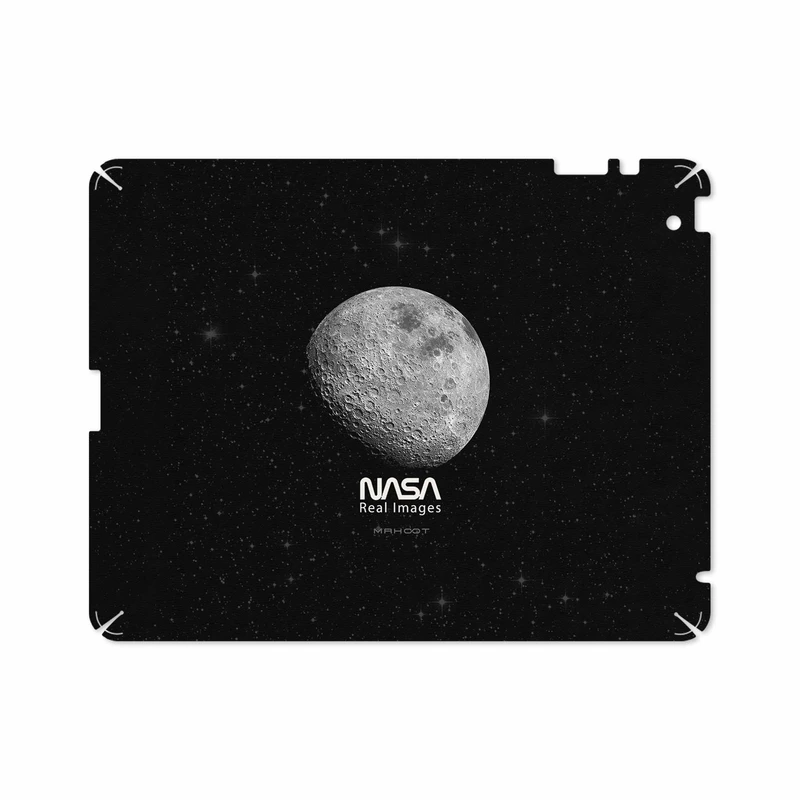 برچسب پوششی ماهوت مدل Moon-By-NASA مناسب برای تبلت اپل iPad 2 2011 A1397
