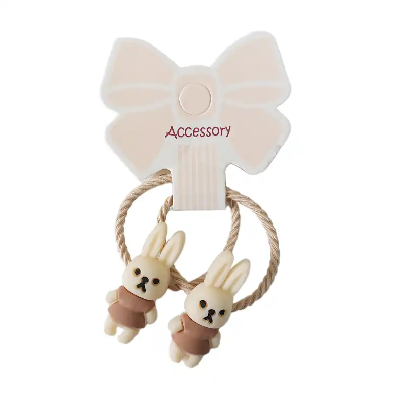 کش مو دخترانه مدل خرگوشی بسته 2 عددی