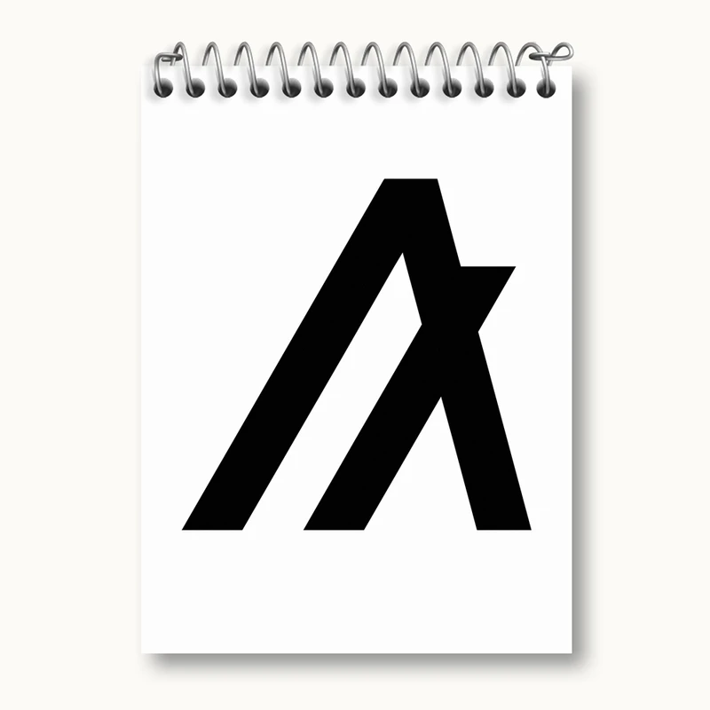 دفتر یادداشت 50 برگ خندالو مدل ارز دیجیتال الگورند کد 4058