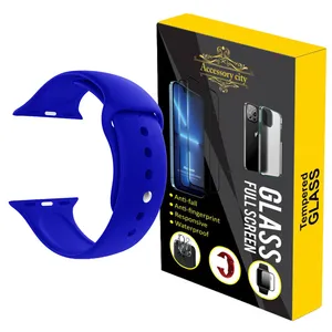 بند اکسسوری لند مدل A-Silicon مناسب برای اپل واچ 41 / 40 / 38 میلی متری