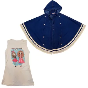 ست شنل و تاپ دخترانه مدل 55