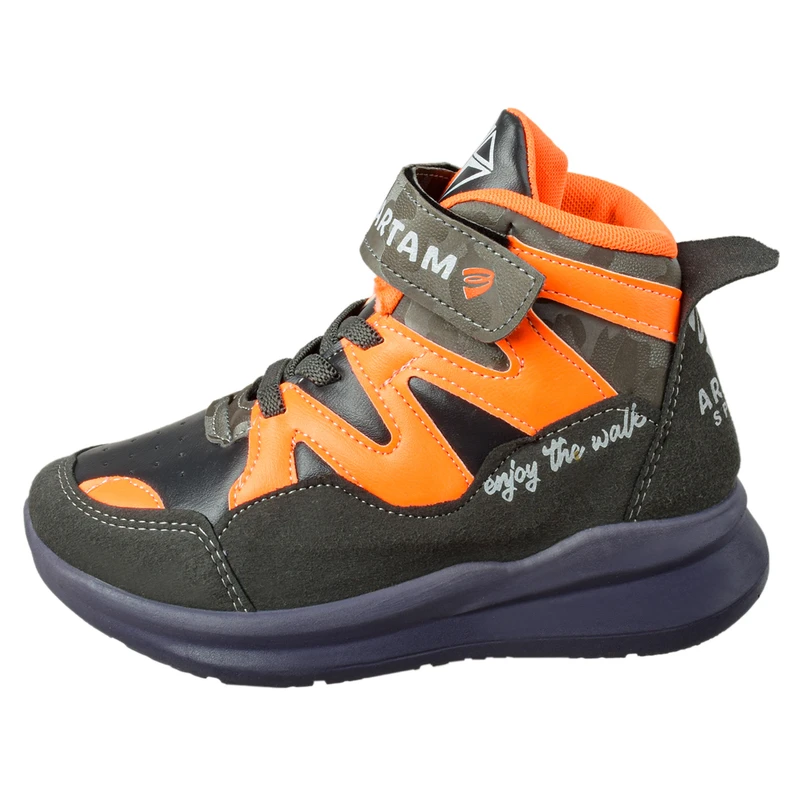 نیم بوت پسرانه مدل بند کشی برچسبی ORG.3732