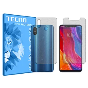 Tecno HyMTT model Matte screen protector suitable for Xiaomi Mi 8 mobile phone along with the back protector