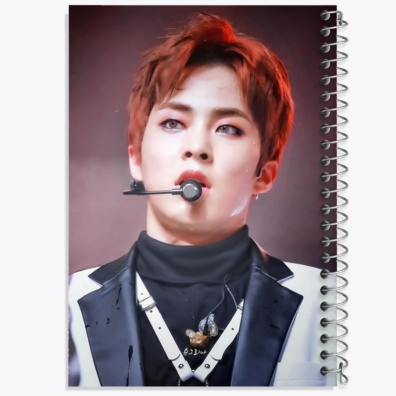 دفتر نت موسیقی 50 برگ خندالو مدل شیومین گروه اکسو EXO کد 13515