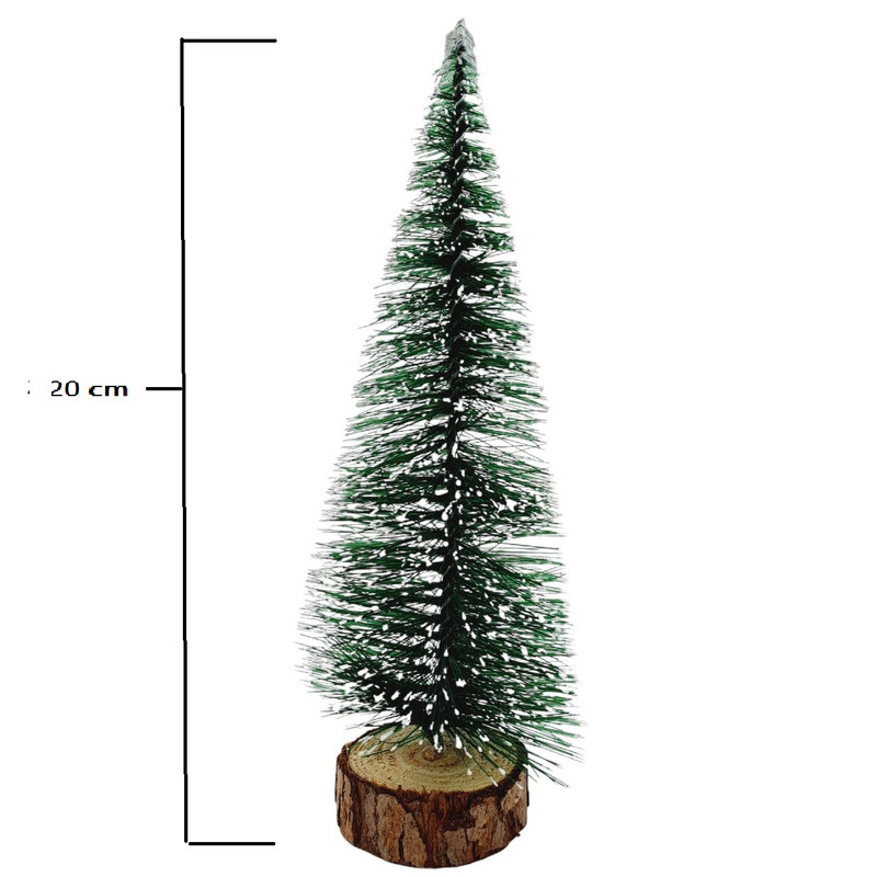 درخت کریسمس مدل کاج مینیاتوری دونه برفی کد CH-20
