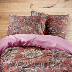 سرویس روتختی مدوپد طرح فرش هریس مدل C-Heris26 یک نفره 4 تکه