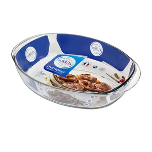 ظرف پخت و پز دورالکس طرح روستر کد 6006 سایز 41